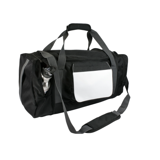 FLORIDA sports bag with removable flap, black