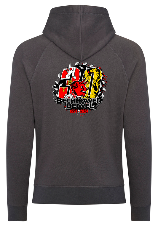 Bechower Deiwel Raglan Hoodie Unisex