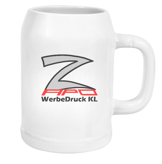 Beer mug without tin lid RADLER 500 ml