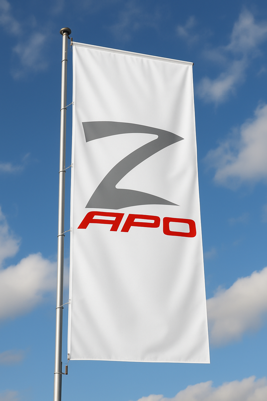 Longlife flag portrait format