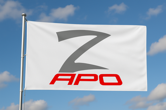 Longlife flag landscape format