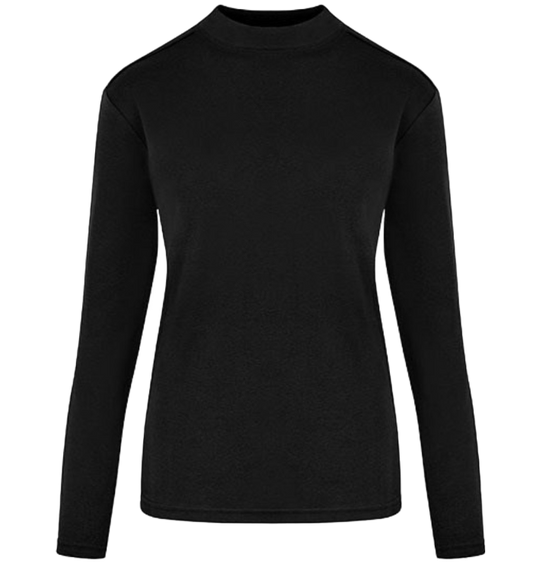 Womens Premium Highneck Longsleeve Tees