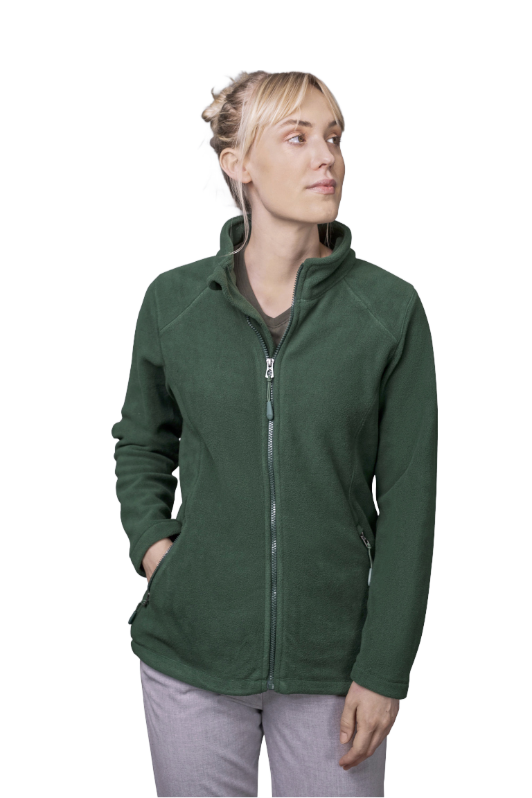 Women's full-zip fleece jacket