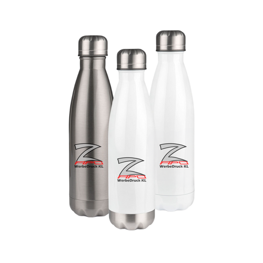 Stainless steel thermos flask, various sizes and colors