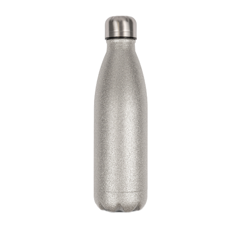 Glitter stainless steel thermos flask 500 ml