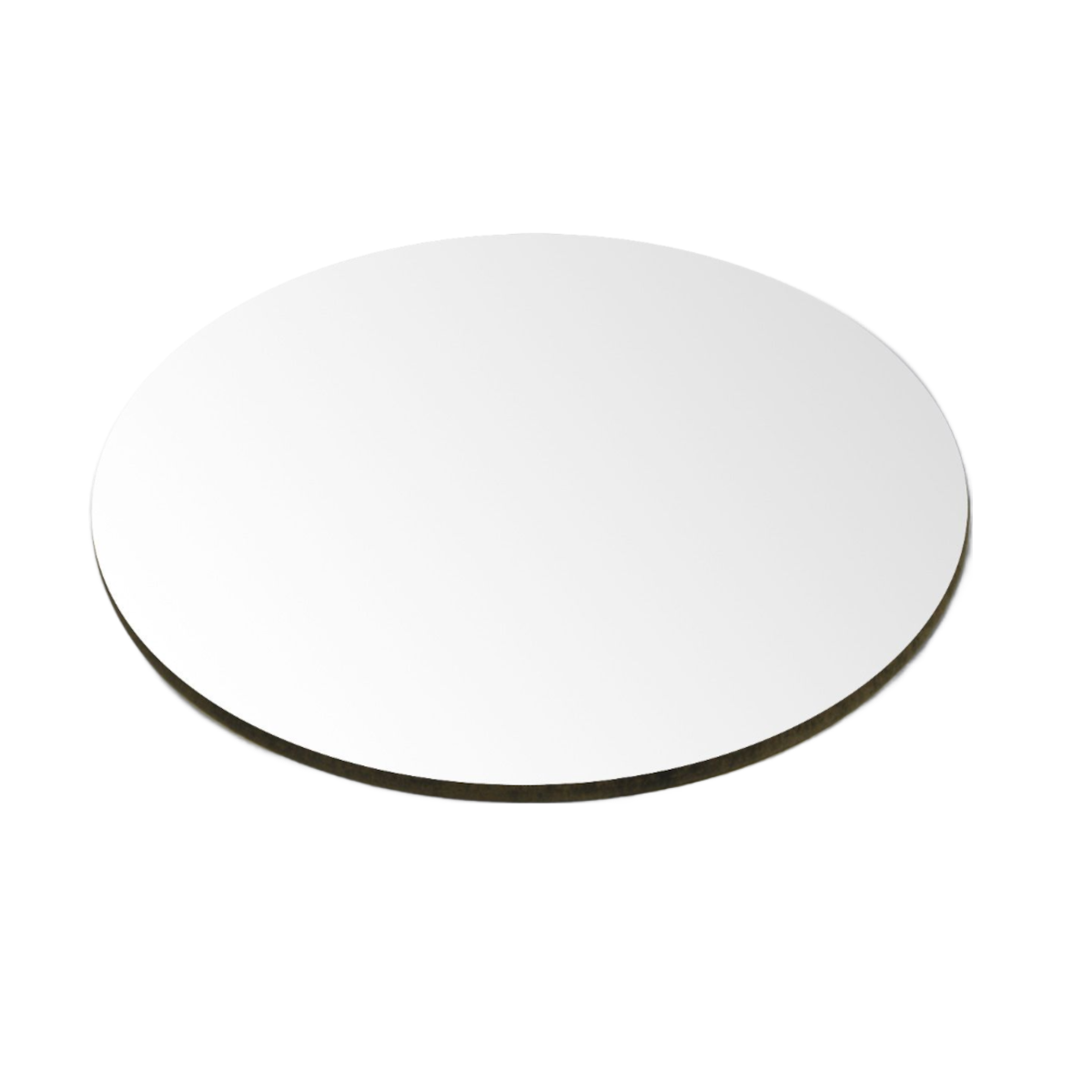 Hartfaser-Untersetzer Ø 90 mm, Stärke 3 mm