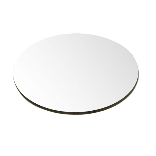 Hardboard coaster Ø 90 mm, thickness 3 mm
