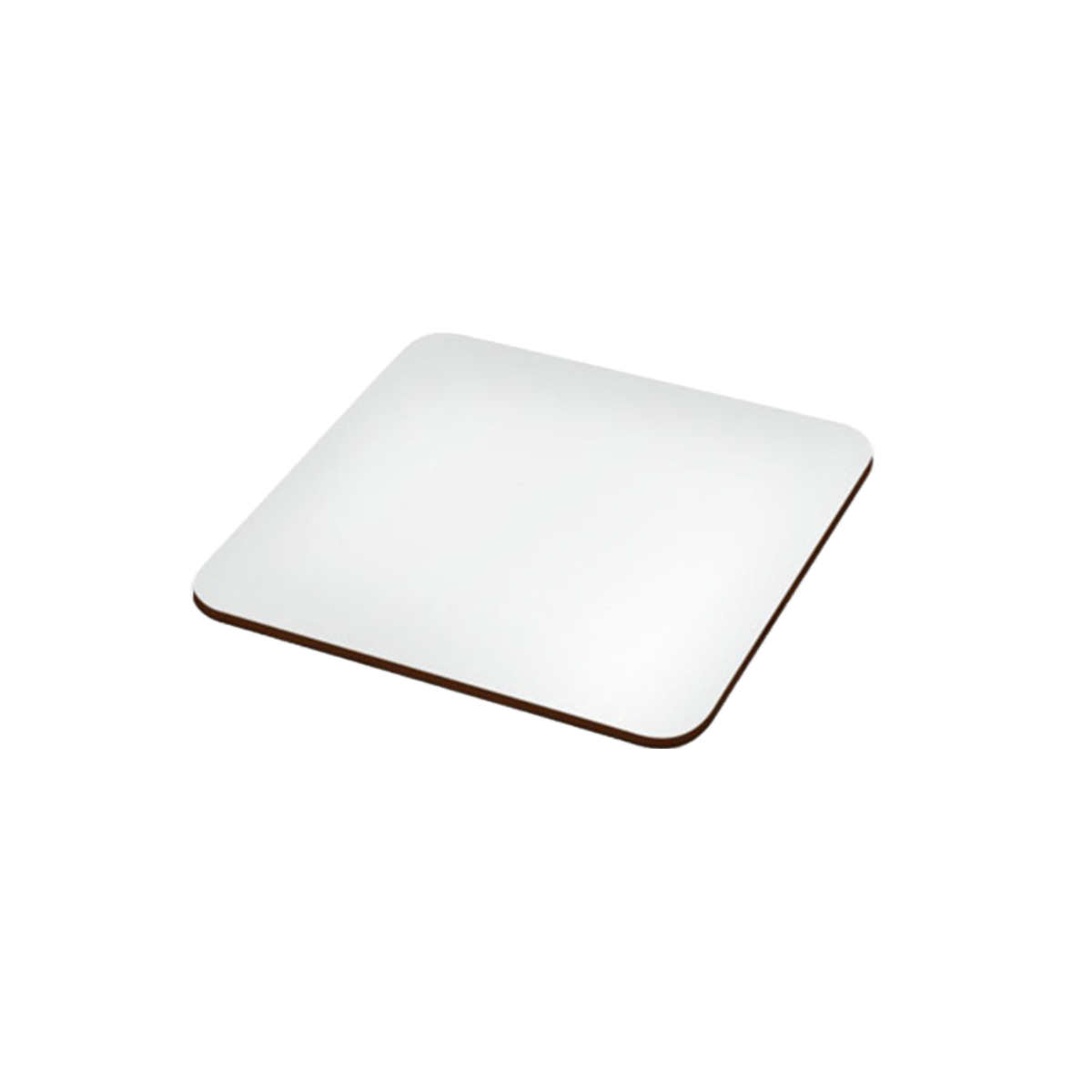 Hartfaser-Untersetzer 90 x 90 mm, Stärke 3 mm
