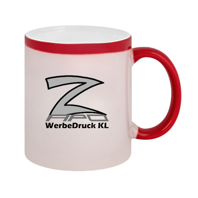 Color-changing mug with Magic-Thermo effect