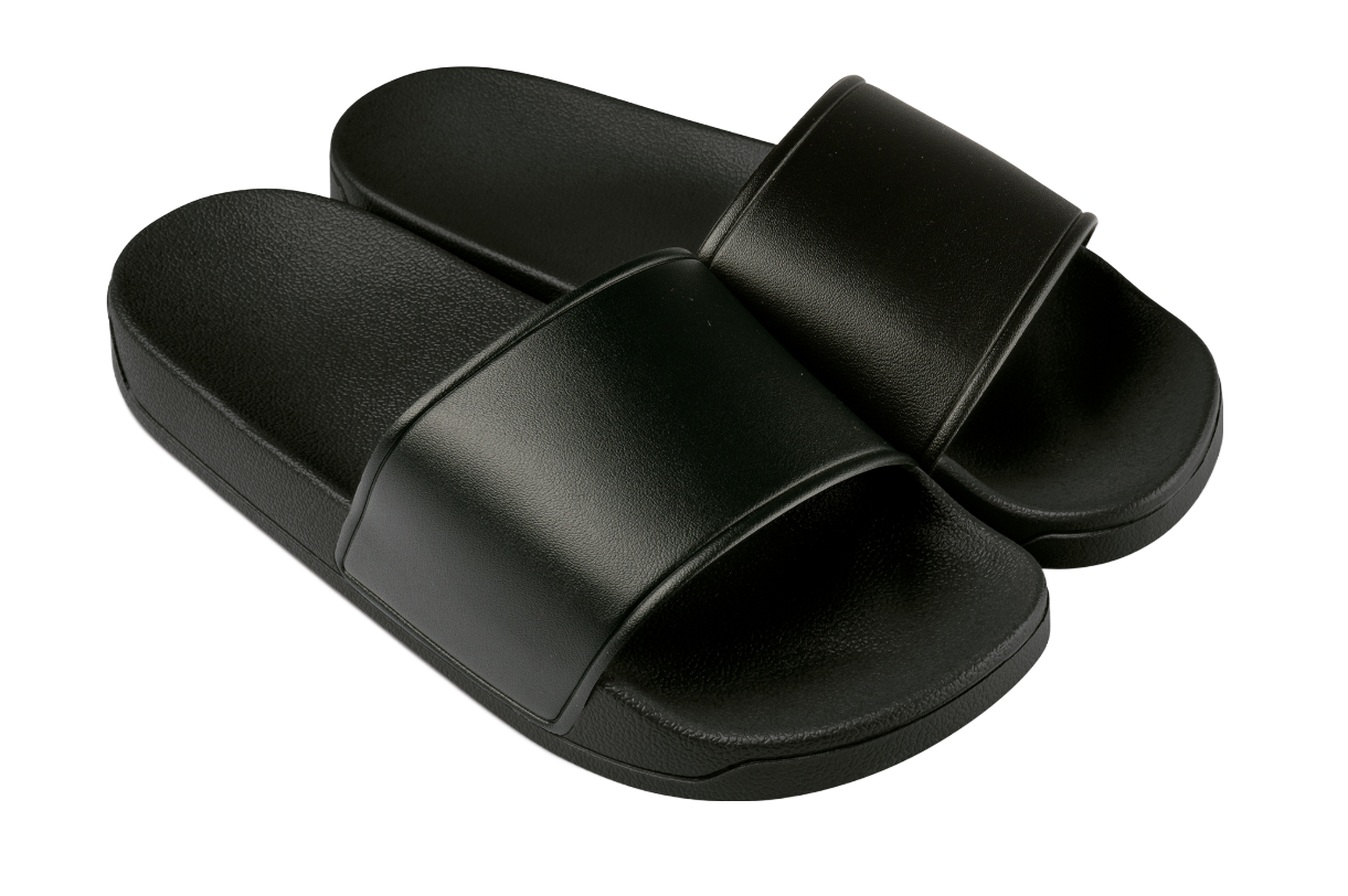 Adult flip-flops with printable tab