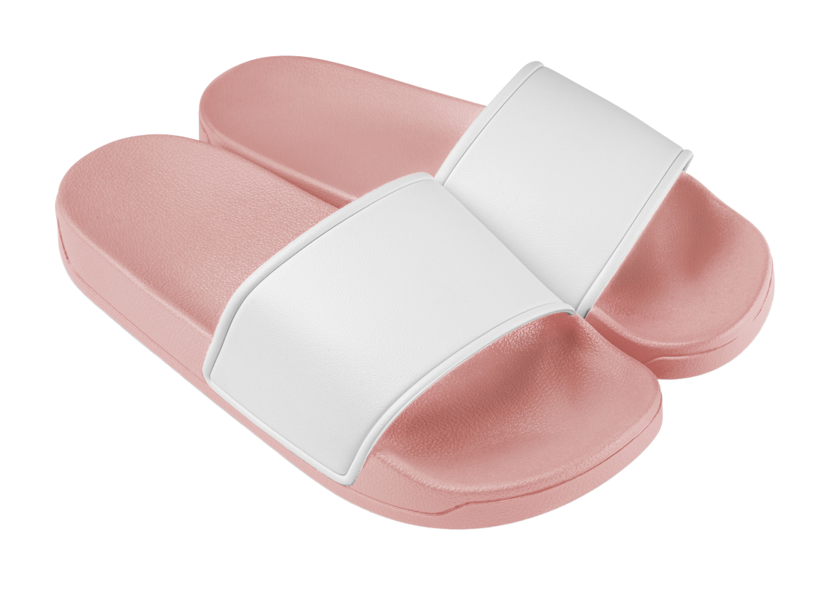 Adult flip-flops with printable tab