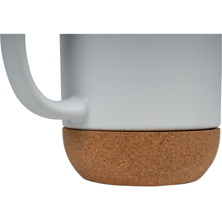 Keramiktasse mit abnehmbarem Korksockel