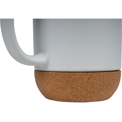 Keramiktasse mit abnehmbarem Korksockel