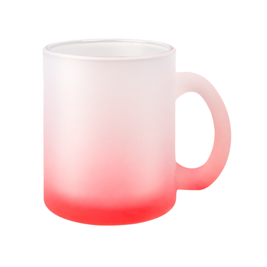 Glastasse mit Farbverlauf