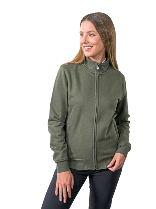 Womens Premium Full-Zip Sweat Jacket
