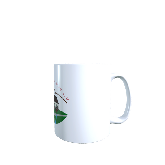 Ceramic mug from the Baalborn local history association