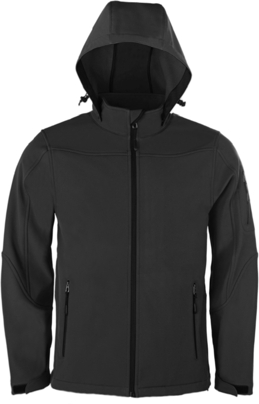 Men's Hooded Soft-Shell Jacket