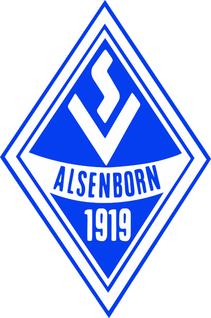 SV 1919 Alsenborn iron-on patch - coat of arms