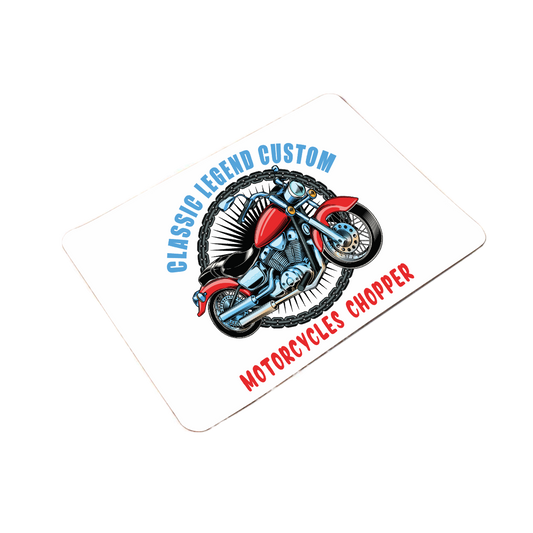 High-gloss plastic placemat with cork backing, size 395 x 285 x 1.5 mm