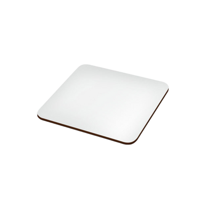 Hartfaser-Untersetzer 90 x 90 mm, Stärke 3 mm