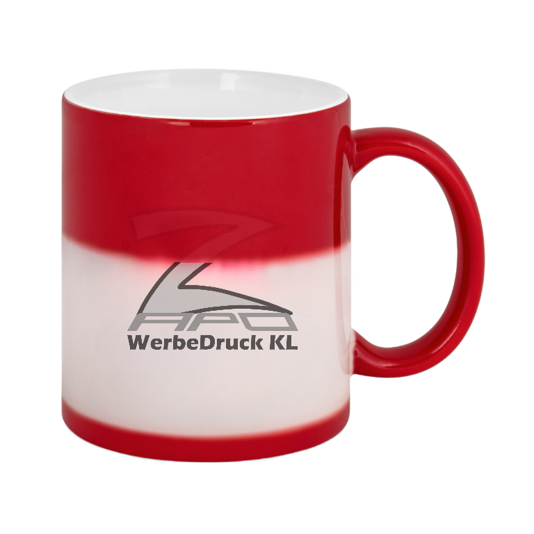 Farbwechseltasse mit Magic-Thermo Effekt