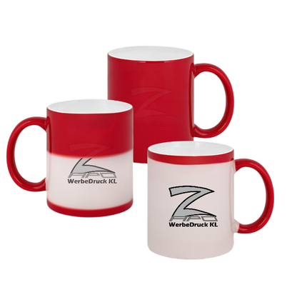 Farbwechseltasse mit Magic-Thermo Effekt