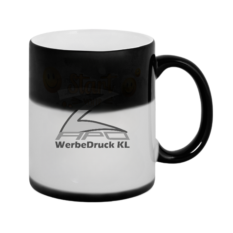 Farbwechseltasse mit Magic-Thermo Effekt