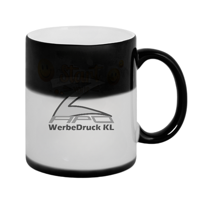 Farbwechseltasse mit Magic-Thermo Effekt