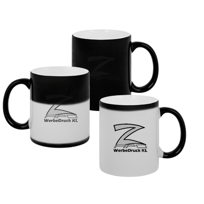 Farbwechseltasse mit Magic-Thermo Effekt